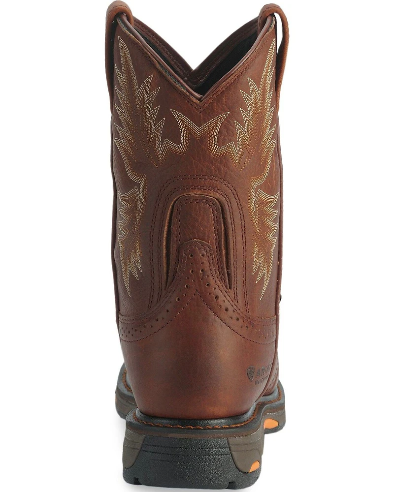 Ariat Men's H2O Workhog Western Work Boots - Composite Toe