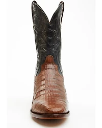 Dan Post Men's 12" Exotic Caiman Western Boots - Round Toe