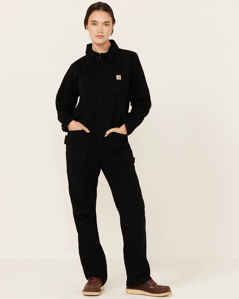 Carhartt Women's Rugged Flex® Relaxed Fit Canvas Coveralls