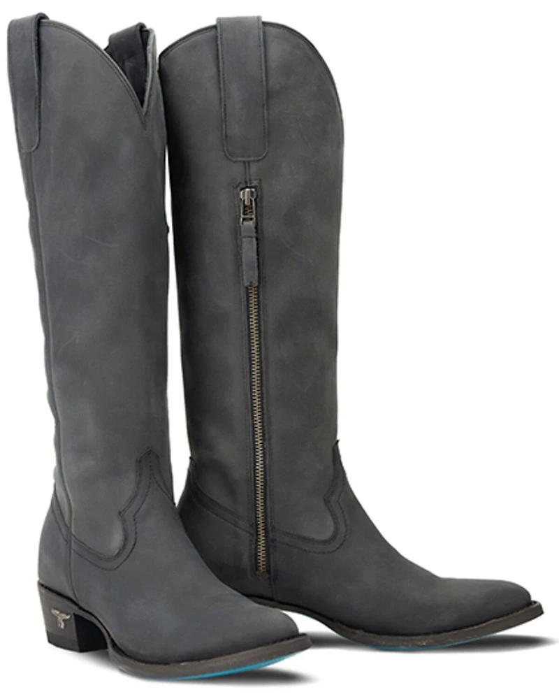Lane Women's Plain Jane Tall Western Boots - Round Toe