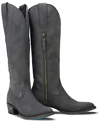 Lane Women's Plain Jane Tall Western Boots - Round Toe