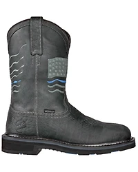 Hoss Men's Rushmore Wellington Western Work Boots - Composite Toe