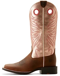 Ariat Women's Round Up Ryder Western Boots - Broad Square Toe