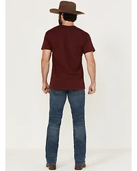 RANK 45® Men's Roadrunner Wash Ambush Slim Straight Stretch Denim Jeans - Tall