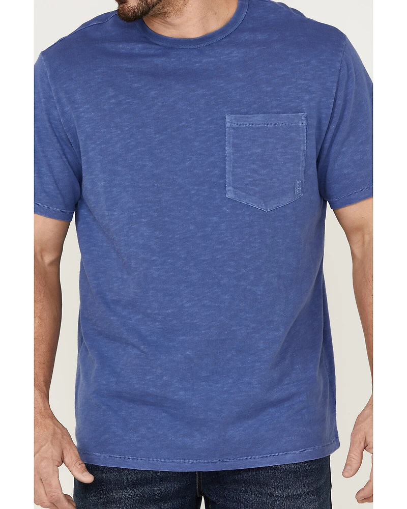 Brothers and Sons Men's Solid Basic Short Sleeve Pocket T-Shirt