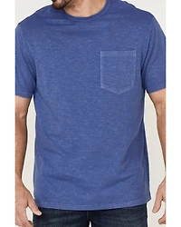 Brothers and Sons Men's Solid Basic Short Sleeve Pocket T-Shirt