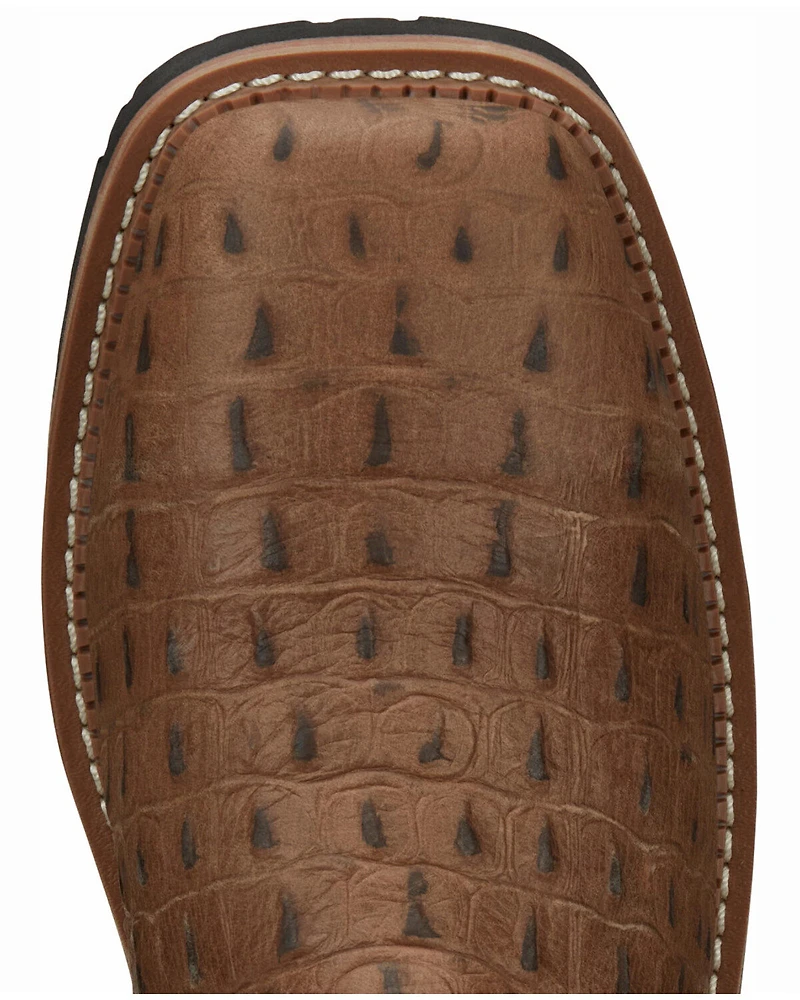 Justin Men's Derrickman Western Work Boots - Composite Toe