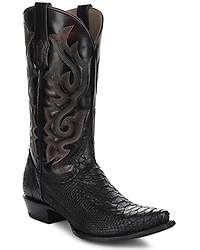 Corral Men's Exotic Python Western Boots - Snip Toe