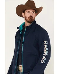 RANK 45® Men's Irwin Logo Softshell Jacket