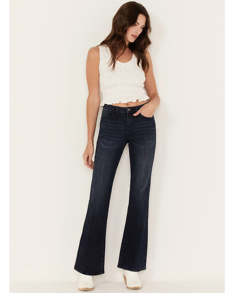 Shyanne Women's Seamed Back Bootcut Jeans