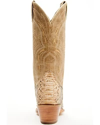 Shyanne Women's Annie Exotic Python Western Boots - Snip Toe