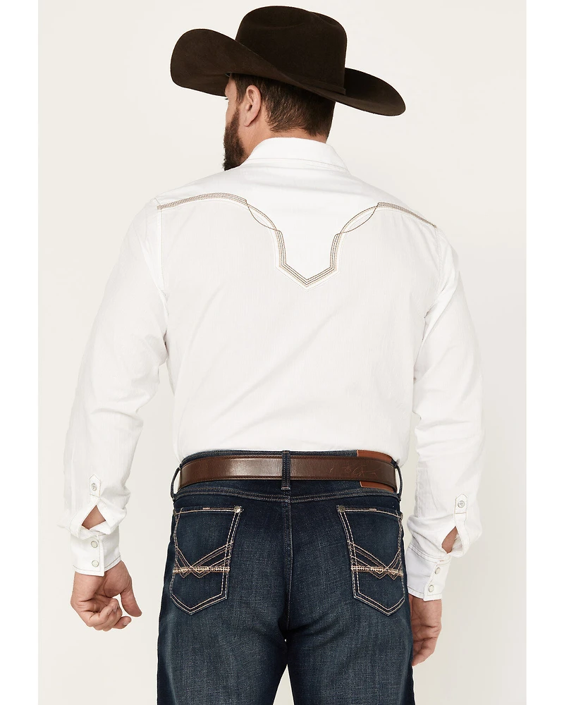 Wrangler Men's Rock 47 Long Sleeve Snap Western Shirt