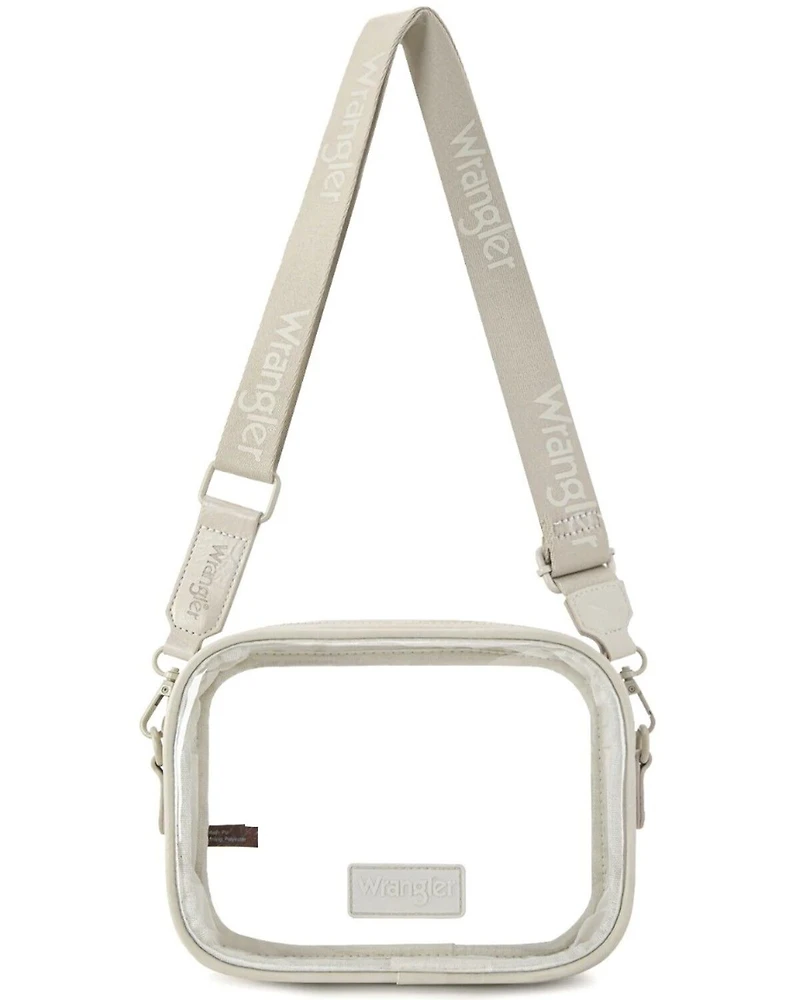 Wrangler Women's Mini Clear Crossbody Bag
