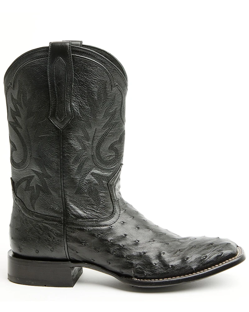 Cody James Black 1978® Men's The Hayward Exotic Full Quill Ostrich Western Boots