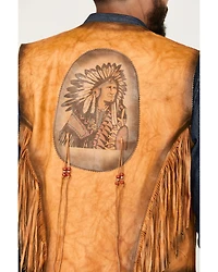 Kobler Leather Men's Indian Vest