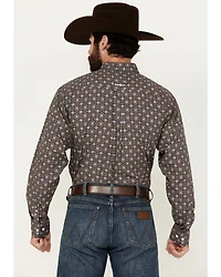 Ariat Men's Karsyn Medallion Print Long Sleeve Button-Down Western Shirt