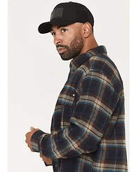 Thorogood Men's Plaid Print Heavyweight Long Sleeve Button-Down Flannel Shirt
