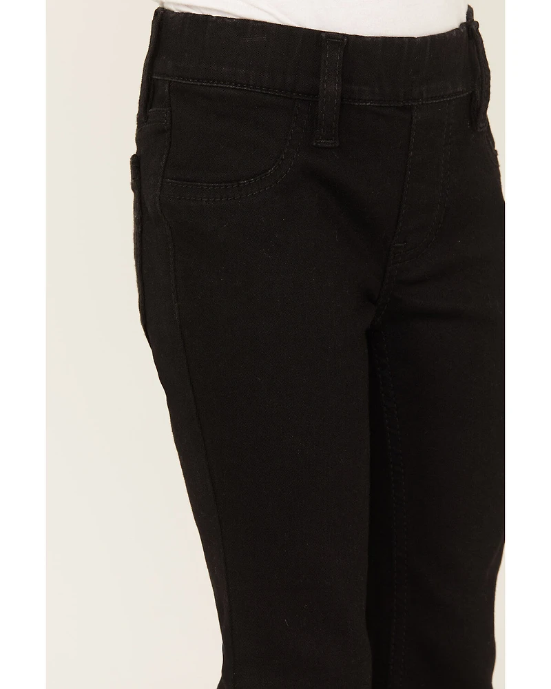 Shyanne Girls' Pull-On Super Stretch Denim Flare Jeans