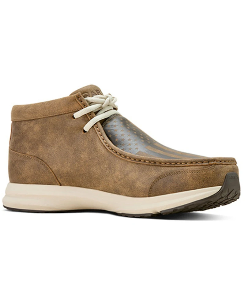 Ariat Men's Spitfire American Flag Casual Shoes - Moc Toe