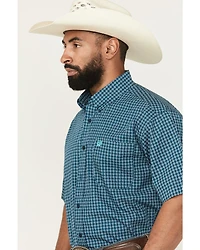 Cinch Men's Geo Print Short Sleeve Button-Down Western Shirt