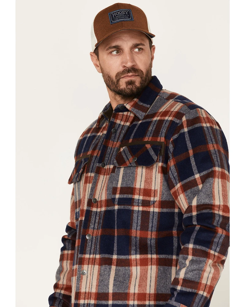 Dakota Grizzly Sherpa Lined Wool Shacket