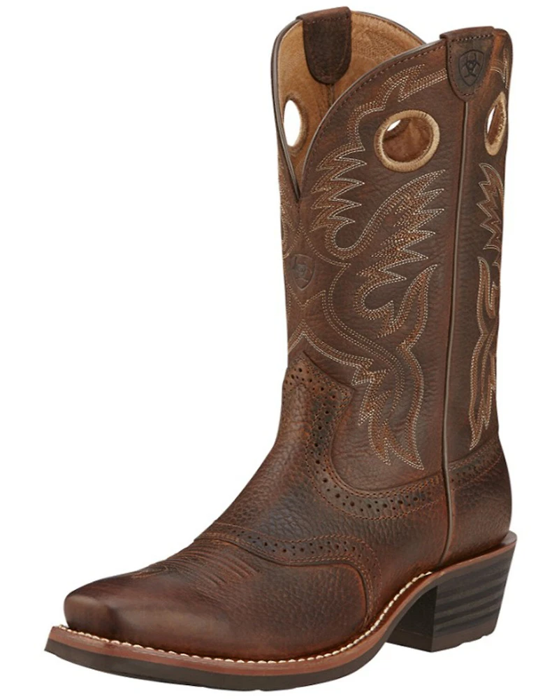 Ariat Men's Heritage Roughstock Performance Western Boots - Square Toe