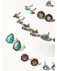 Shyanne Women's Stud Earrings Multipack - 25 Piece
