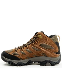 Merrell Men's Moab 3 Mid Waterproof Hiker Work Boots - Soft Toe