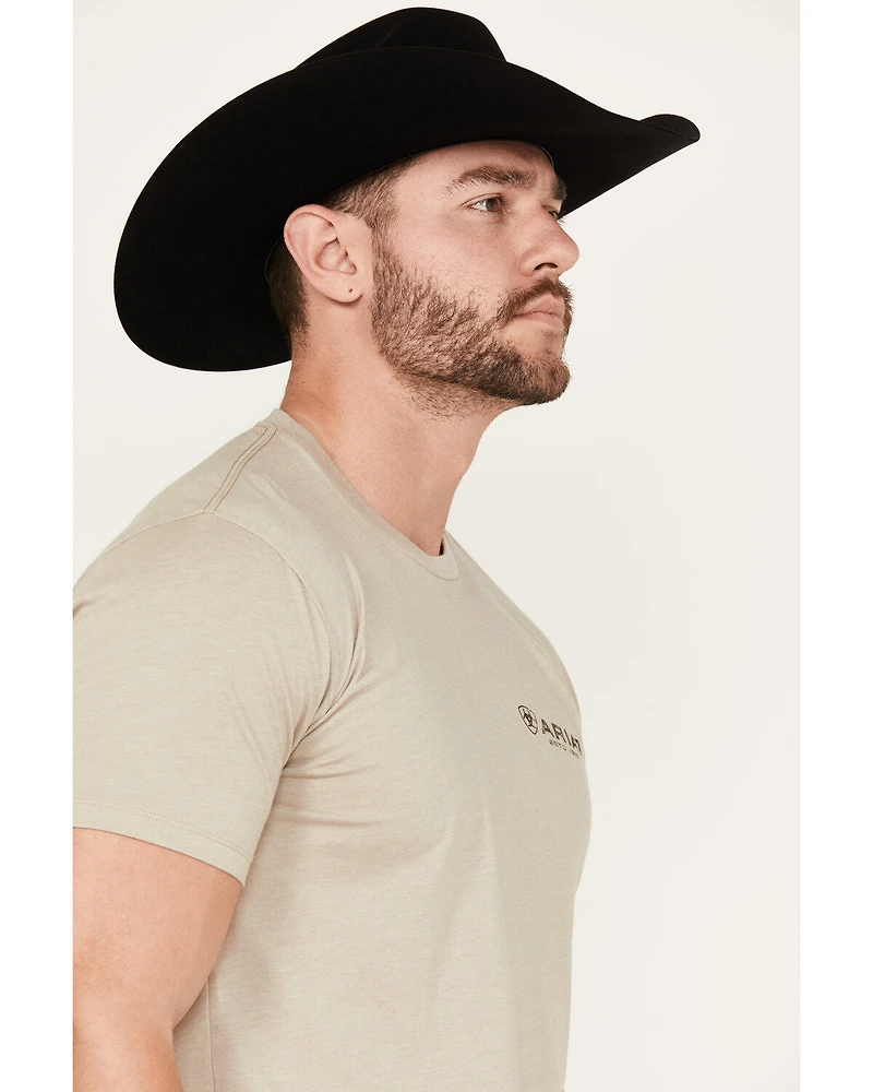 Ariat Men's Boot Barn Exclusive Zuni Flag Logo Short Sleeve Graphic T-Shirt