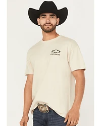 Buckwear Men's Chevy My Country Short Sleeve Graphic T-Shirt