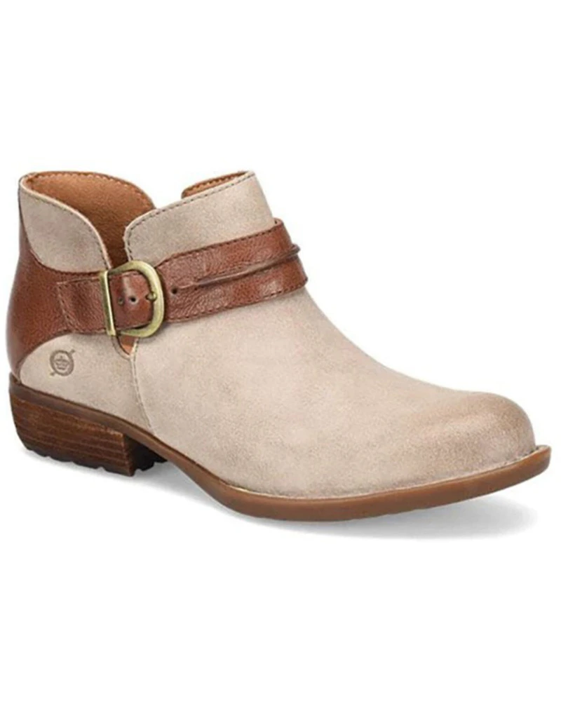 Born Women's Katie Short Bootie - Round Toe