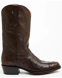 Cody James Black 1978® Men's Chapman Exotic Full-Quill Ostrich Western Boots - Round Toe
