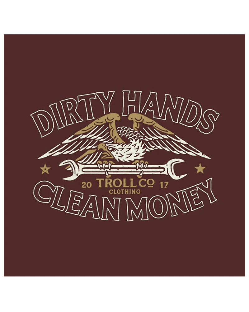 Troll Co Men's Wing Spanner Short Sleeve Graphic T-Shirt