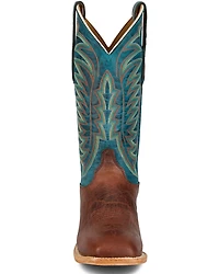 Justin Men's Burchett Western Boots - Broad Square Toe
