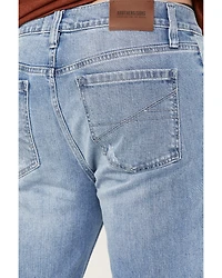 Brothers and Sons Men's Arizona Wash Tucker Slim Straight Stretch Denim Jeans