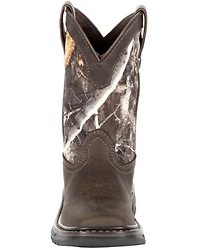 Rocky Boys' Big Kid Ride FLX Waterproof Western Work Boots - Soft Toe