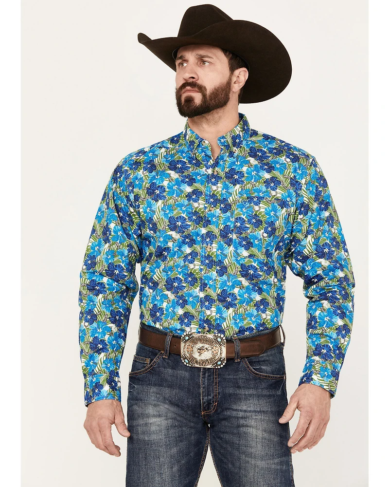 Ariat Men's Landon Classic Fit Long Sleeve Button Down Western Shirt