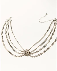Shyanne Women's Champagne Chateau Collar Necklace