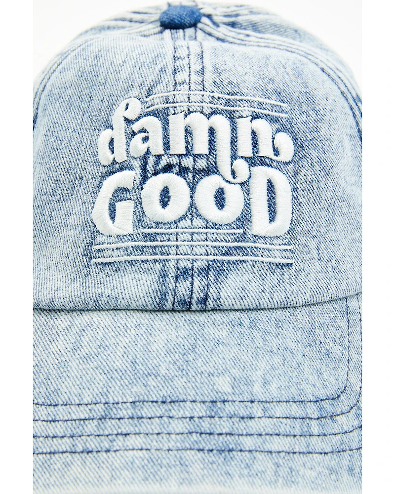 Idyllwind Women's Damn Good Denim Baseball Hat