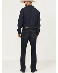 Cody James Black 1978™ Men's Jericho Wash Dexter Slim Bootcut Stretch Denim Jeans