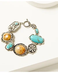 Shyanne Women's Rodeo Sunset Multi-Concho Bracelet