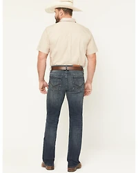 Cody James Men's Poncho Wash Jackson Slim Straight Stretch Denim Jeans