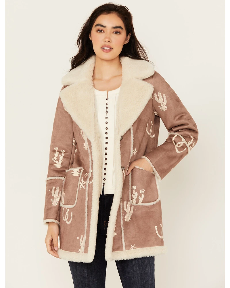 Idyllwind Women's Spicewood Faux Suede Coat
