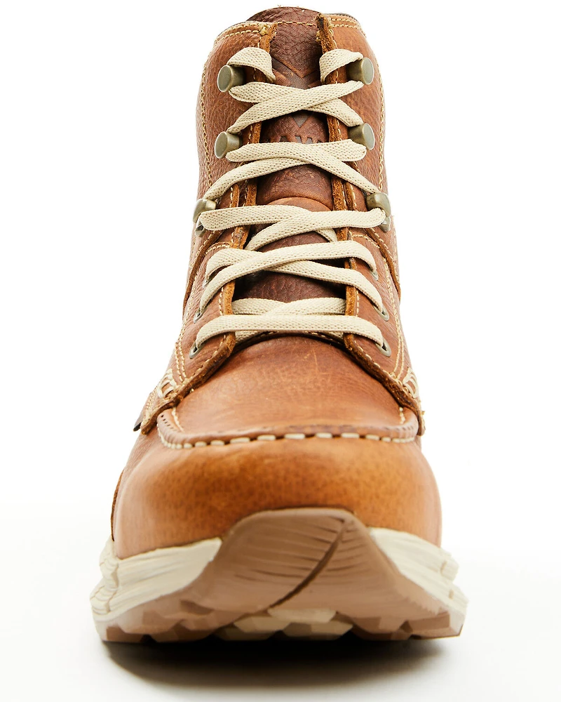 Hawx Men's 6" Athletic Wedge Moc Work Boots - Composite Toe