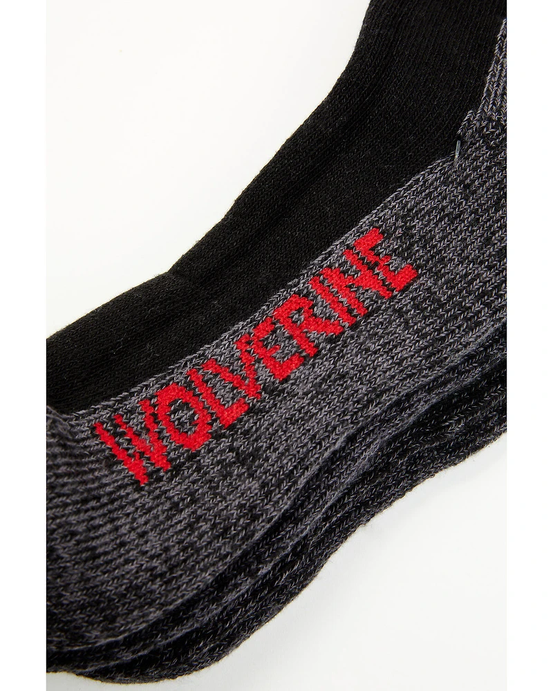Wolverine Men's Steel Toe Crew Socks - 2 Pack