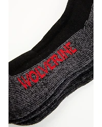 Wolverine Men's Steel Toe Crew Socks - 2 Pack