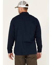 Lapco Men's FR Modern Uniform Long Sleeve Button-Down Work Shirt