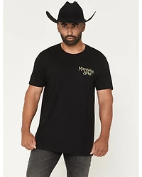 Moonshine Spirit Men's Golden Luster Short Sleeve Graphic T-Shirt
