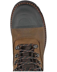 Hoss Men's Range 6" Lace-Up Work Boots - Round Toe