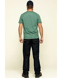 Ariat Men's M4 Rebar Durastretch Flannel Lined Low Bootcut Work Jeans - Big